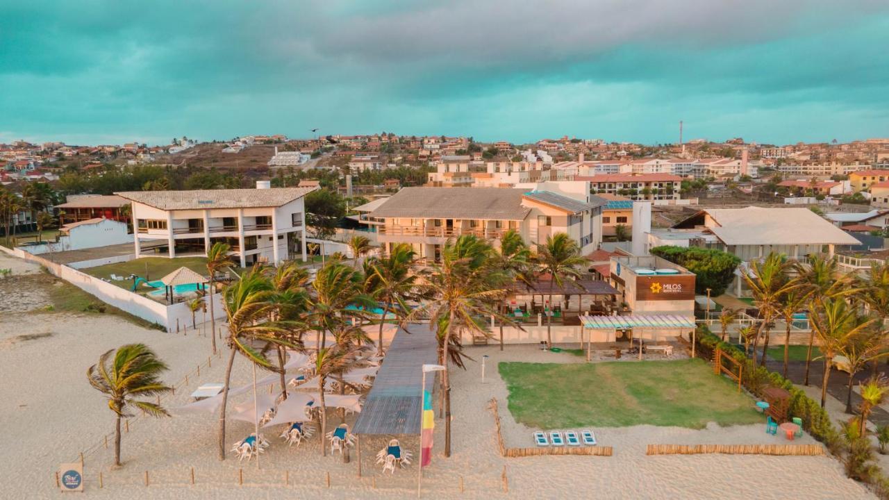 Milos Beach Hotel Акирас Экстерьер фото