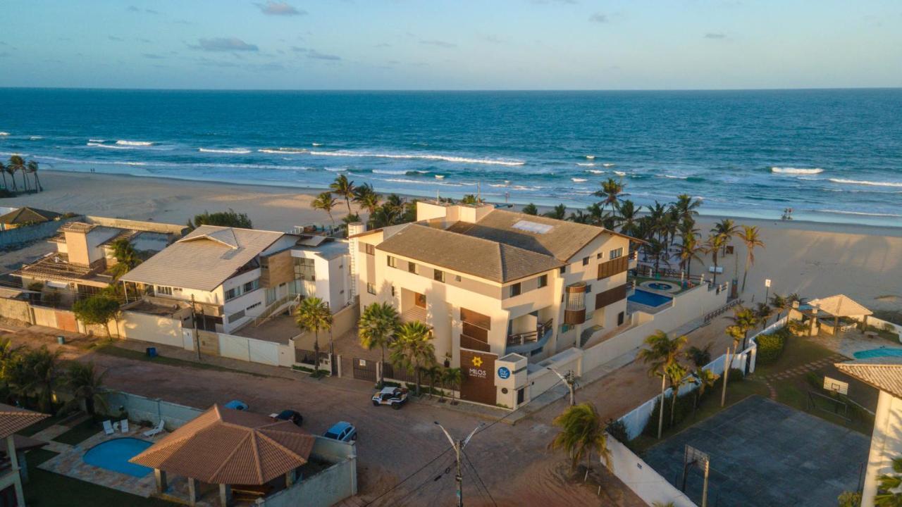 Milos Beach Hotel Акирас Экстерьер фото
