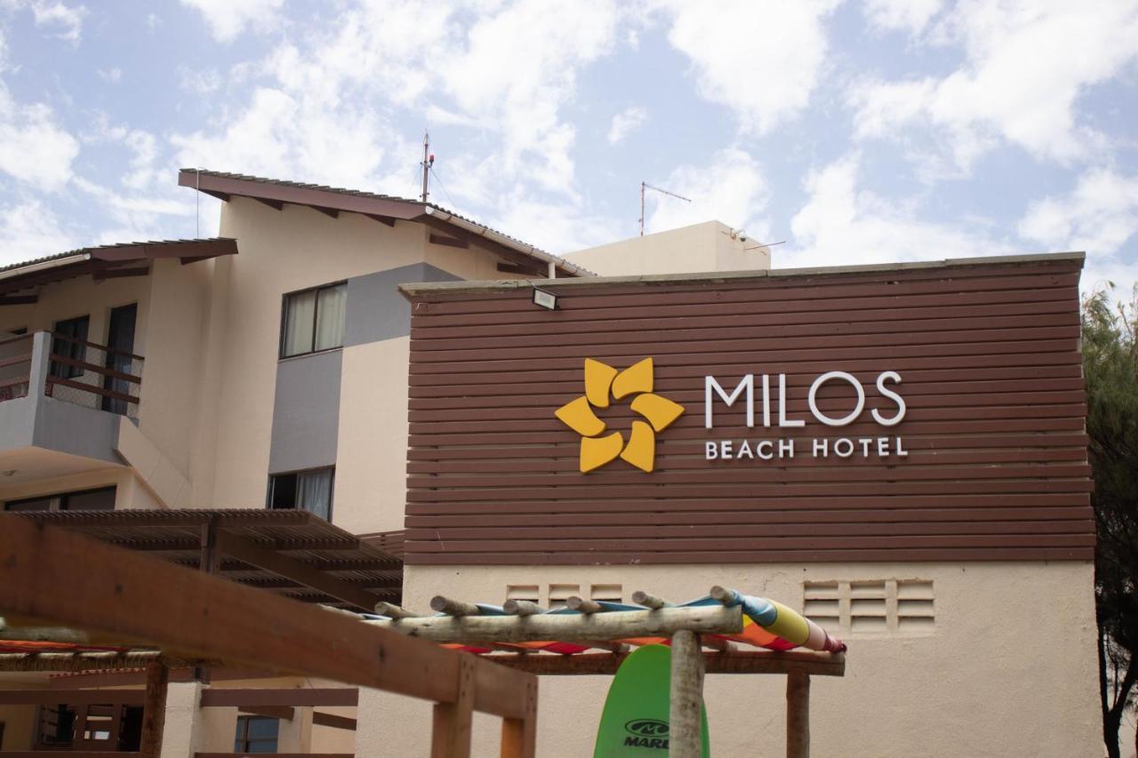 Milos Beach Hotel Акирас Экстерьер фото