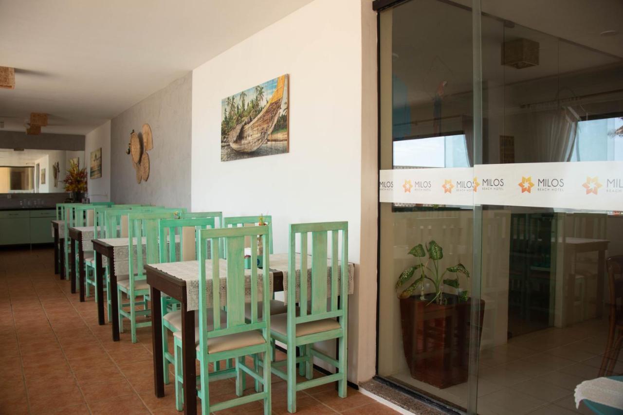 Milos Beach Hotel Акирас Экстерьер фото
